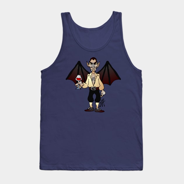 Vampire Tank Top by Cardvibes